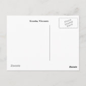 Wisconsin Sunrise Briefkaart (Achterkant)