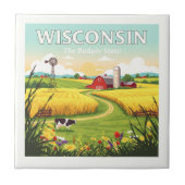 Wisconsin Tegeltje (Voorkant)
