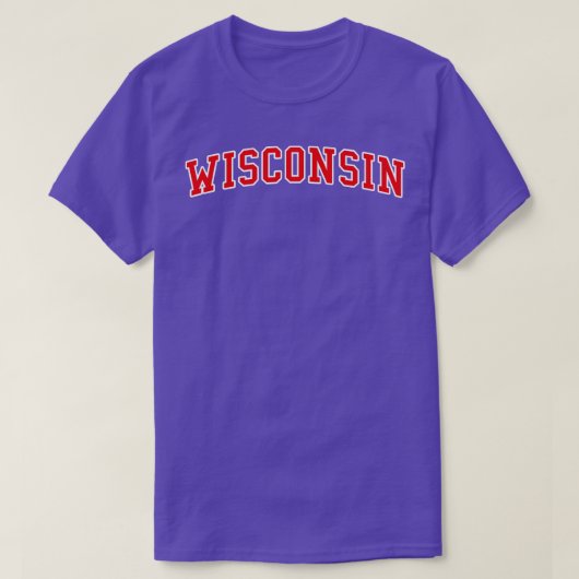 Wisconsin TShirt 1 (Design devant)