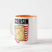 Wisconsin Twee-Tons Mok (Voorkant links)