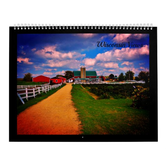Wisconsin-Uitzichten Kalender (Hoes)