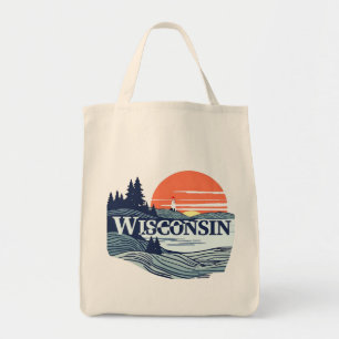Wisconsin Verenigde Staten Tote Bag