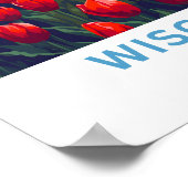 Wisconsin Verenigde Staten Travel Print (Hoek)