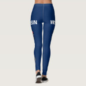Wisconsin-vlag Leggings (Achterkant)
