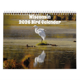 Wisconsin Vogelkalender 2026 Kalender