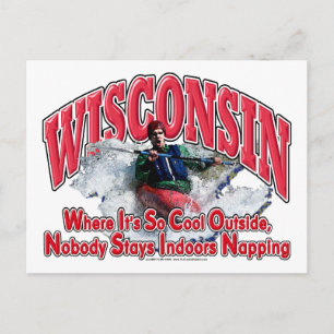 Wisconsin Whitewater Briefkaart