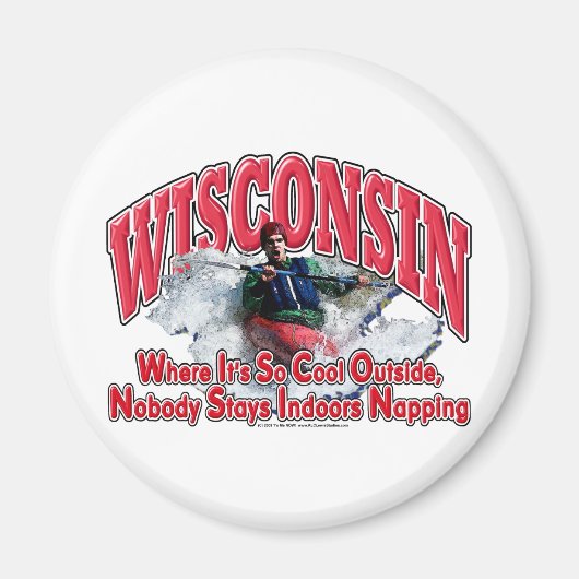 Wisconsin Whitewater Magneet (Voorkant)