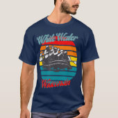 Wisconsin Whitewater White Water Rafting T-shirt (Voorkant)