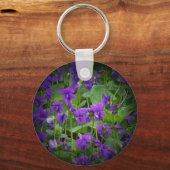 Wisconsin Wood Violet Spotlight Sleutelhanger (Voorkant)