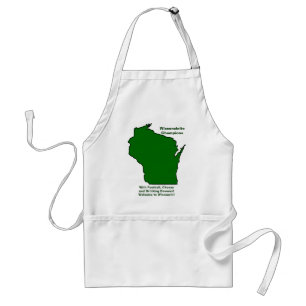Wisconsinite Champions Football, kaas en bier Standaard Schort