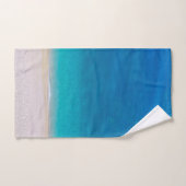 Wisdoeken: Tropische strandwal, oceaan, golven Bad Handdoek (Handdoek)