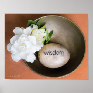 Wisdom, 14 x 11 inch - Poster met archiefmatte