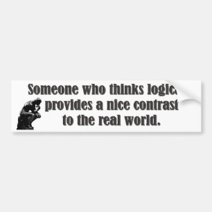 Wisdom 9 bumpersticker