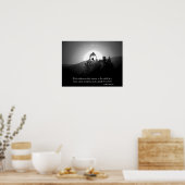 Wisdom als een raven poster (Keuken)