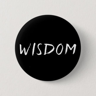 Wisdom B&W Ronde Button 5,7 Cm