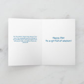 Wisdom Birthday Kaart (Binnen)