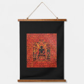Wisdom Boeddha Akshobya Tibetaanse Boeddhistische  Hangend Wandkleed (Voorkant)