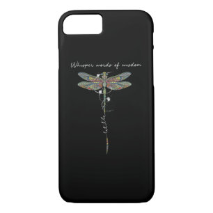 Wisdom Brocade Dragonfly iPhone 8/7 Hoesje