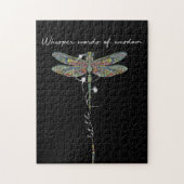 Wisdom Brocade Dragonfly Legpuzzel (Verticaal)