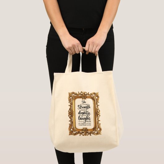 wisdom frame tote bag (Voorkant (product))