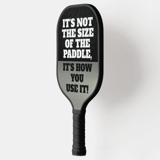 Wisdom Funny Quote Joke Cool Pickleball Paddle (Links)