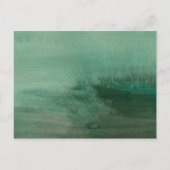 Wisdom Greenery Rustic Floral Advieskaart (Achterkant)