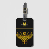 Wisdom Guides Biljart-strategie Bagagelabel (Voorkant (verticaal))