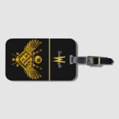 Wisdom Guides Biljart-strategie Bagagelabel (Voorkant (horizontaal))