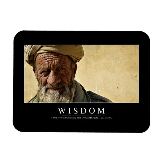 Wisdom: Inspirerend prijsopgave 2 Magneet (Horizontaal)