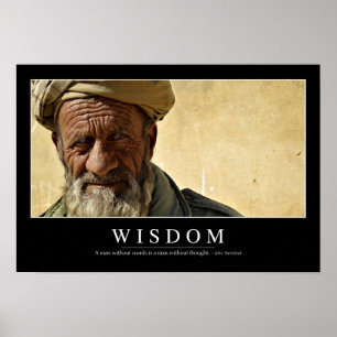Wisdom: Inspirerend prijsopgave 2 Poster