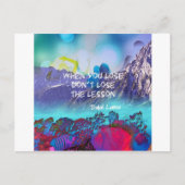 Wisdom kan alles doen briefkaart (Voorkant)