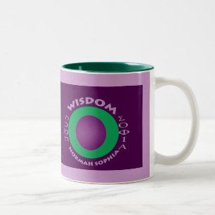 Wisdom-Mok Tweekleurige Koffiemok
