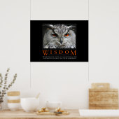 Wisdom Motivational Parody Poster (Cuisine)