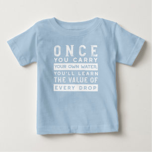 Wisdom Quote Design - waarde van elke druppel