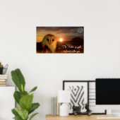 Wisdom Quote, Owl Artwork Poster (Thuiskantoor)
