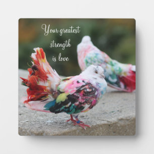 Wisdom Tabletop Plaque met Easel Fotoplaat