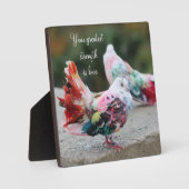 Wisdom Tabletop Plaque met Easel Fotoplaat (Voorkant)