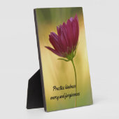 Wisdom Tabletop Plaque met Easel Fotoplaat (Zijkant)