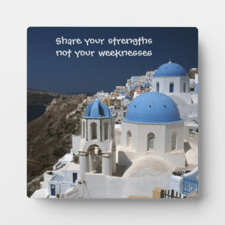 Wisdom Tabletop Plaque met Easel Fotoplaat