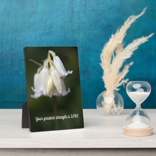 Wisdom Tabletop Plaque met Easel Fotoplaat (Zijkant)