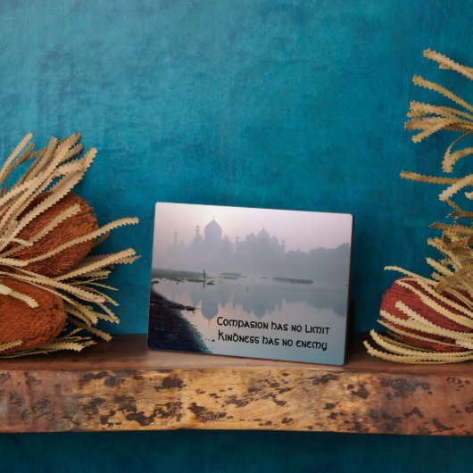 Wisdom Tabletop Plaque met Easel Fotoplaat (Zijkant)