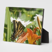 Wisdom Tabletop Plaque met Easel Fotoplaat (Zijkant)