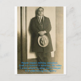 Wisdom van Al Capone? Briefkaart