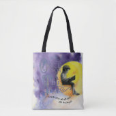Wisdom van een Sage, schouder Canvas tas (Voorkant)