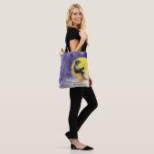 Wisdom van een Sage, schouder Canvas tas (Op model)