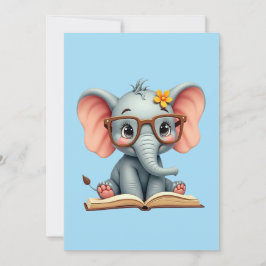 Wise Baby Elephant Kaart