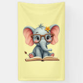 Wise Baby Elephant Spandoek (Verticaal)