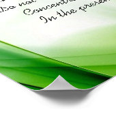 Wise Buddha Quote Abstract Poster (Hoek)