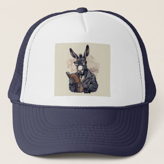 Wise Donkey — Cap Trucker Pet (Voorkant)