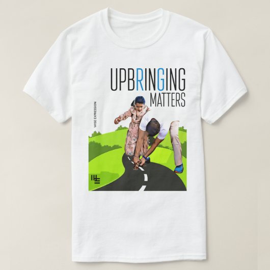 WISE EXPRESSION Rahul Gandhi A HUMAN T-shirt  (Design voorkant)